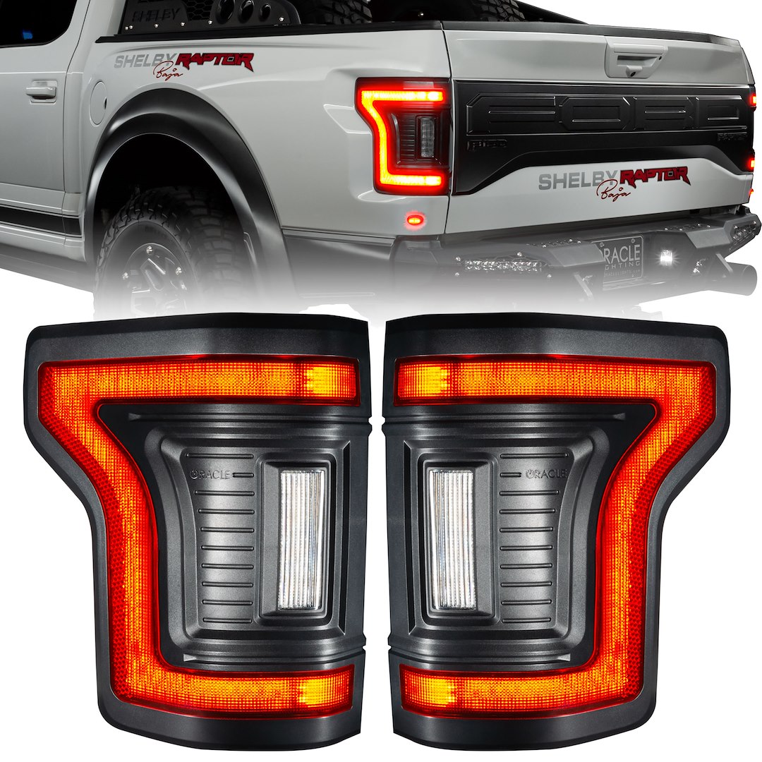 Oracle Lighting 5913-504-T Black Flush LED Tail Lights for F-150