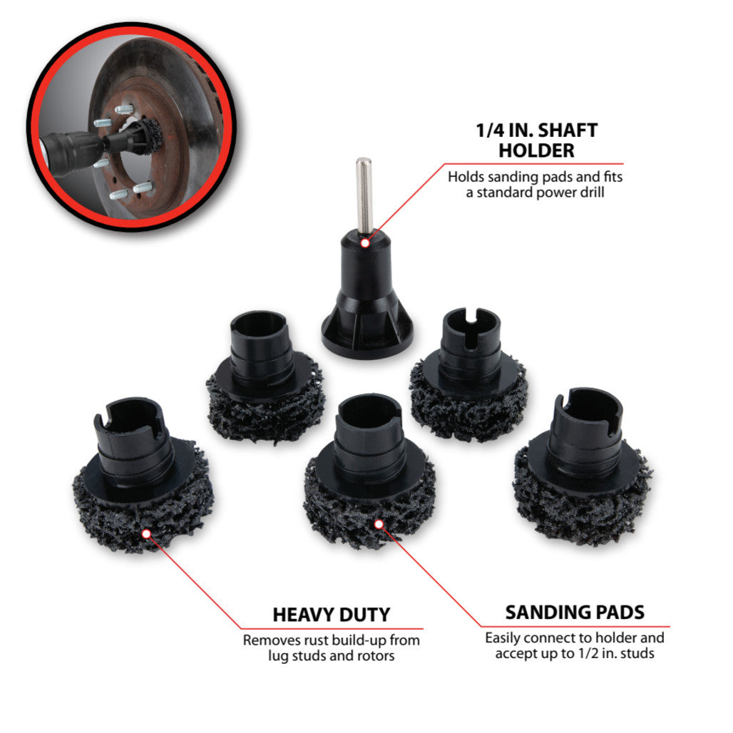 Performance Tool W80105 Wheel-Hub Resurfacing Accessory