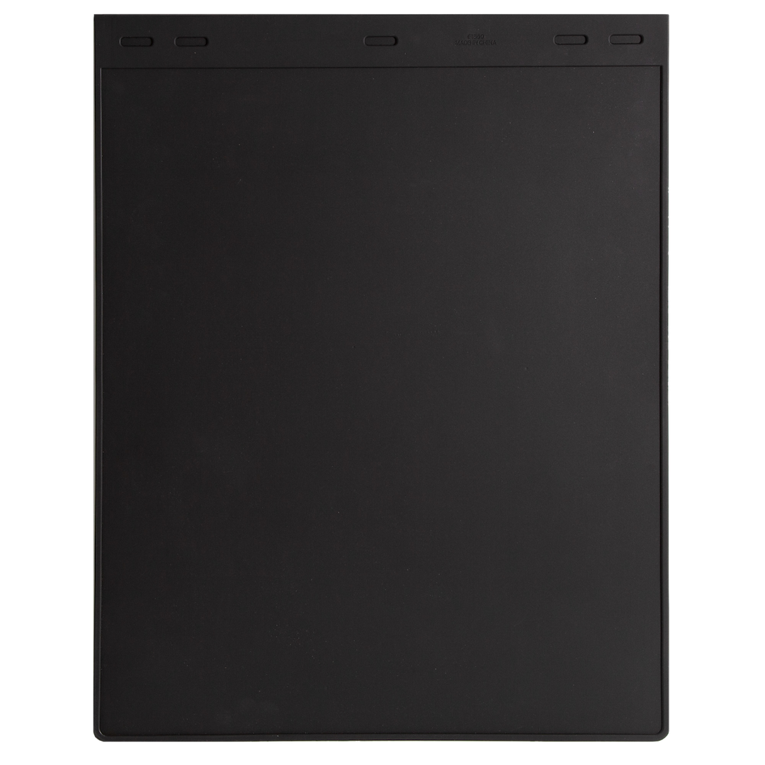 Plasticolor 001860R01 Plain Mud Flaps, Set of 2