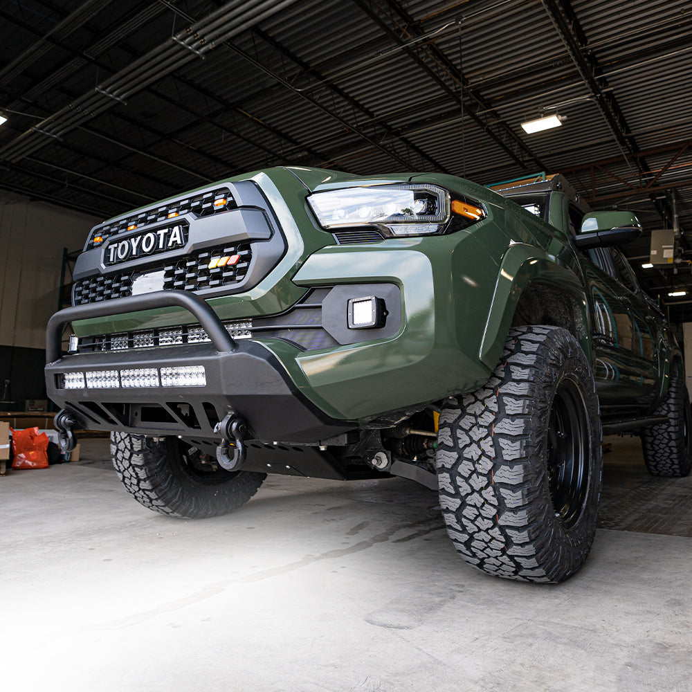 Cali Raised LED CR3210 Black Steel Tacoma Stealth Bumper - image 7
