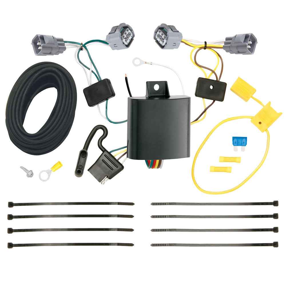 Tekonsha 118605 Trailer Wiring Connector for Jeep Cherokee 2014–2018