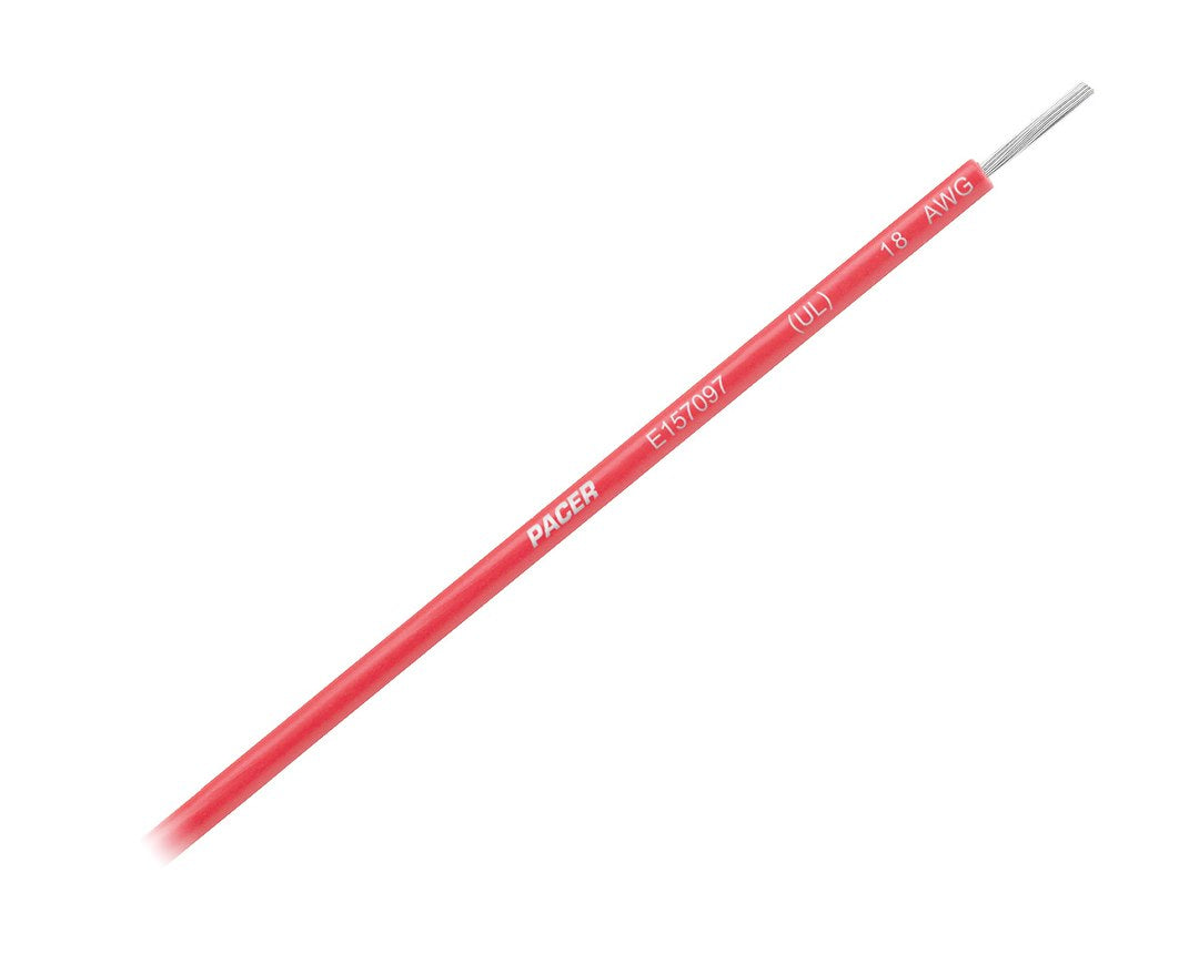 Pacer Marine Wul18rd-100 PVC-Insulated Marine Wire