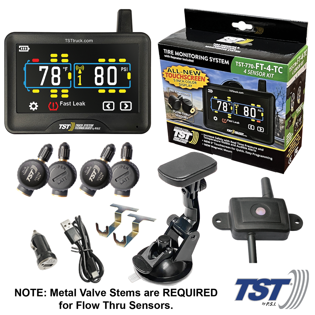 TST TST770FT4T 4-Sensor Flow-Through TPMS - Color