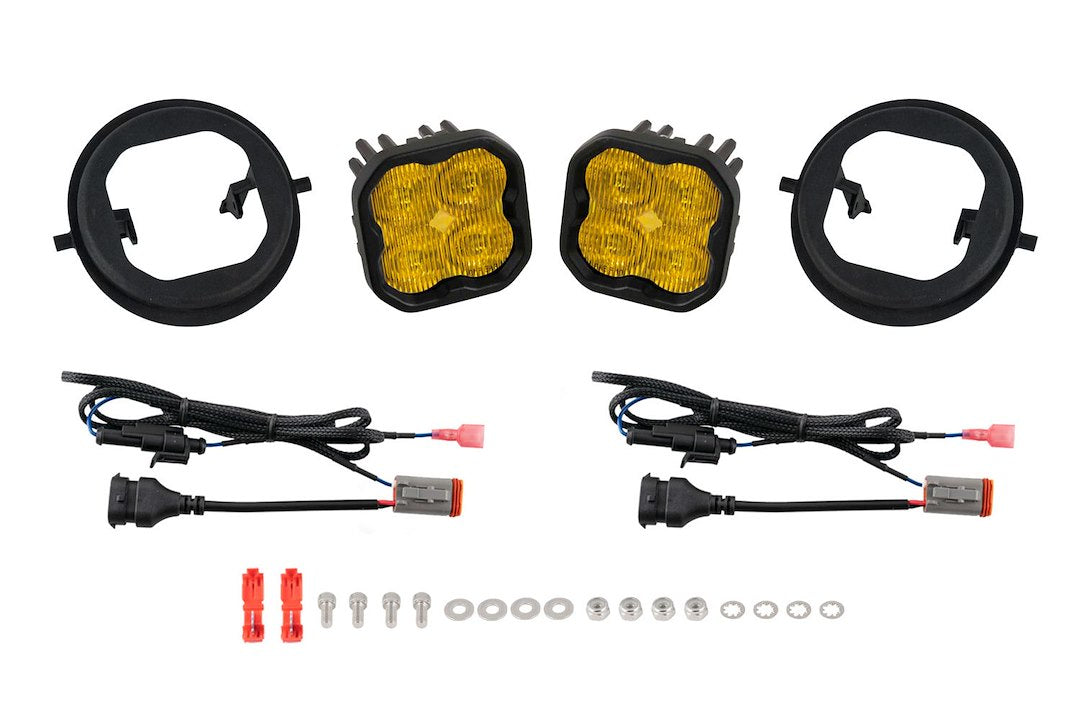 Diode Dynamics DD8464 SS3 Type OB Yellow Fog-Light Kit