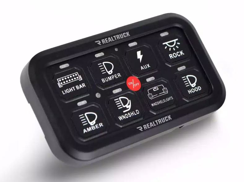 Go Rhino 758CHSCRRF RGB Bluetooth 8-Channel Controller