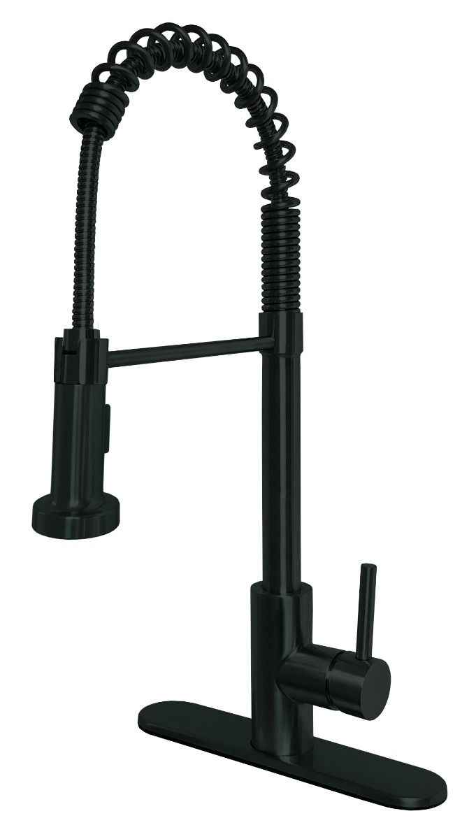 Empire Faucet SP5000BMT-E Pull-Down Kitchen Faucet - Matte Black