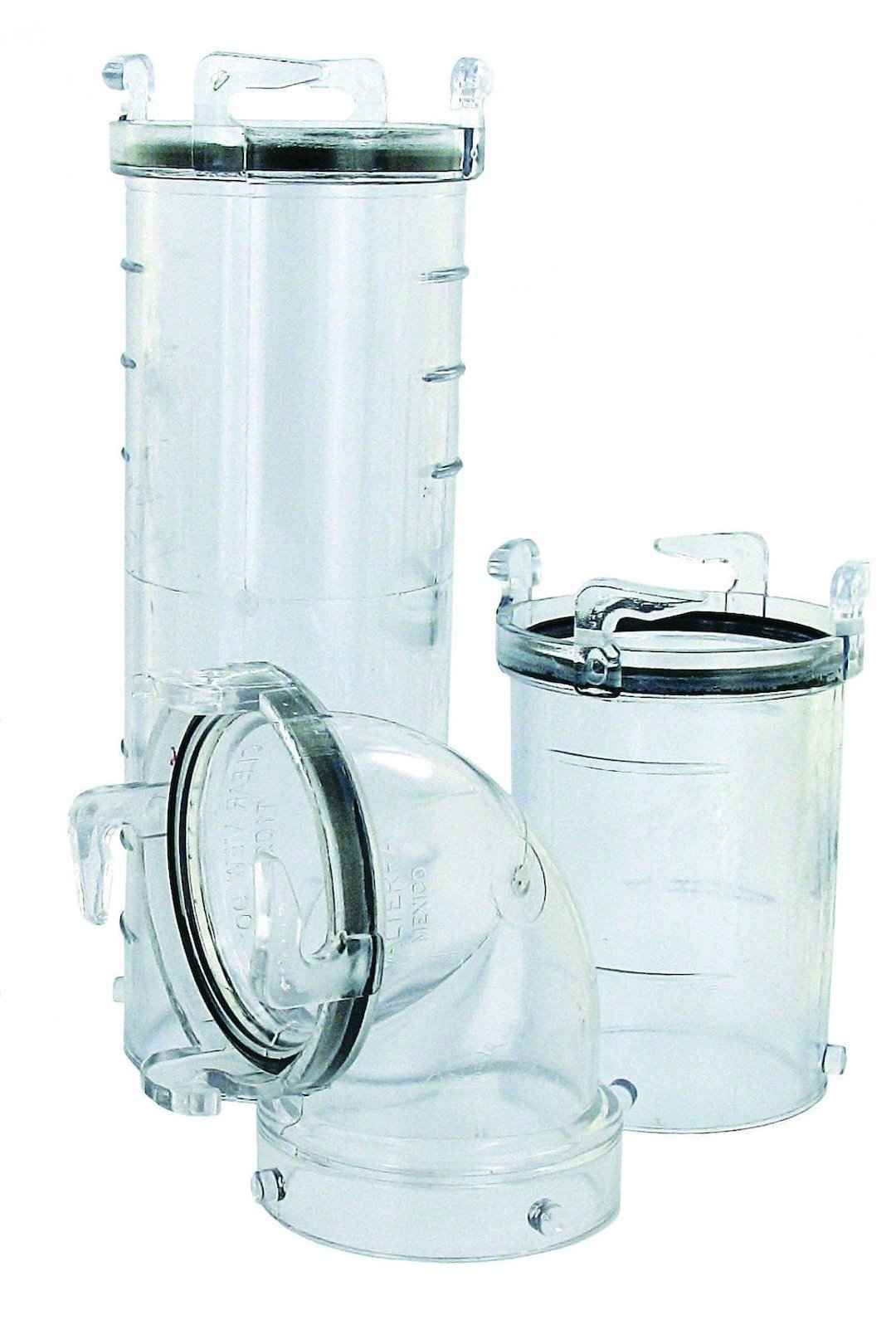 Valterra T1022 Bayonet RV Sewer Hose Connector - Clear