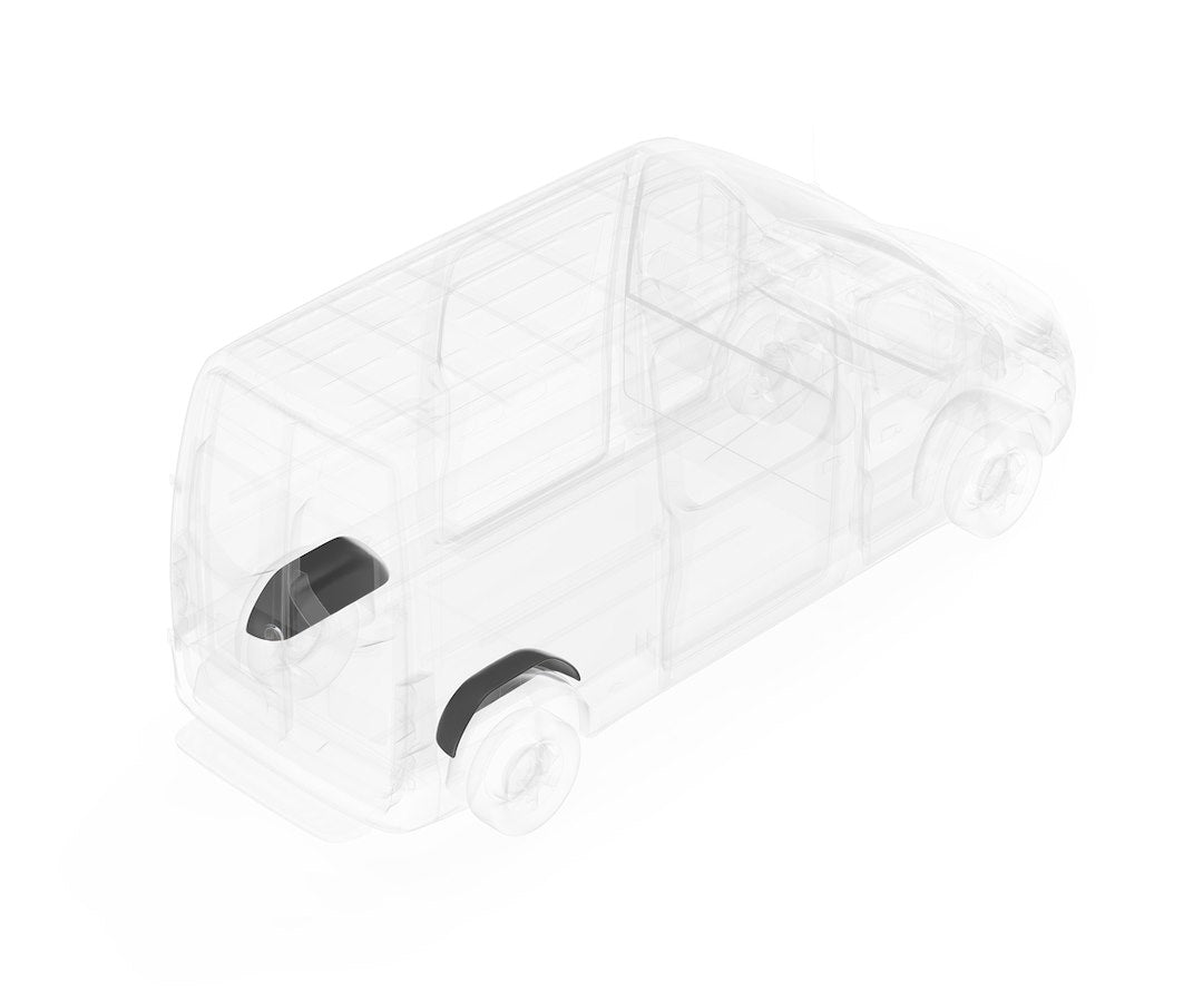 Legend Fleet 1-Wwc-11 Black Molded Wheel Well Liner