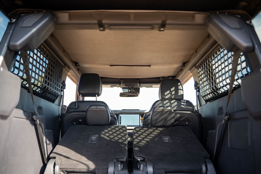 DV8 Offroad MPBR-12 Two-Door Bronco Rear MOLLE Panel