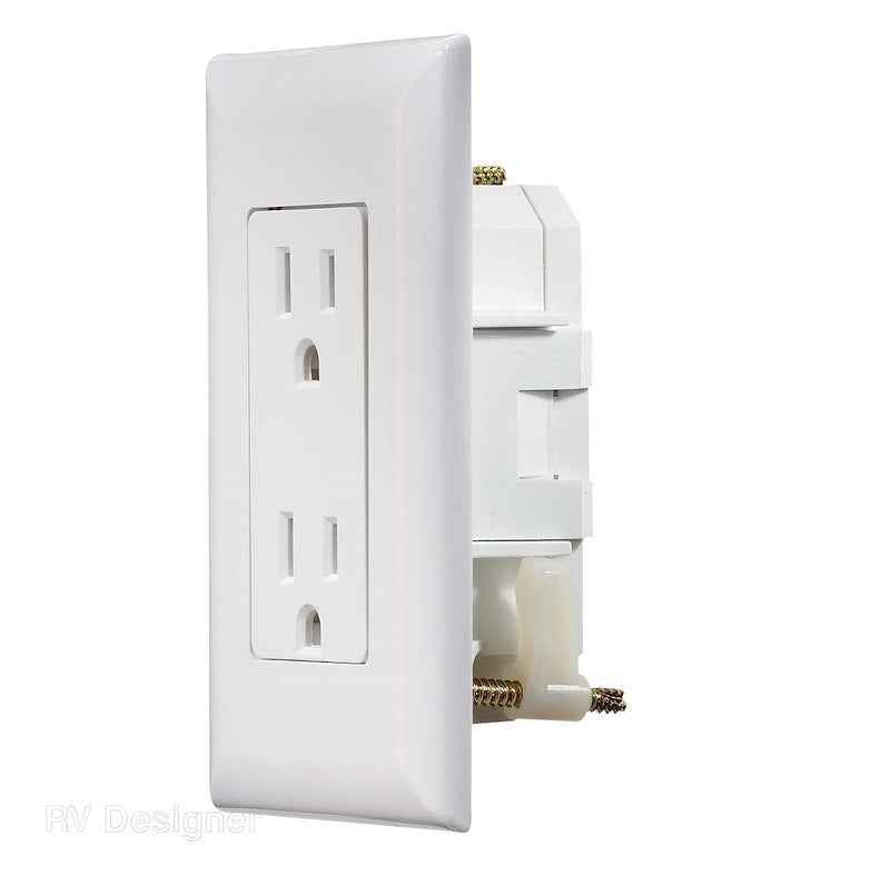 RV Designer Receptacle S811 – Color: White