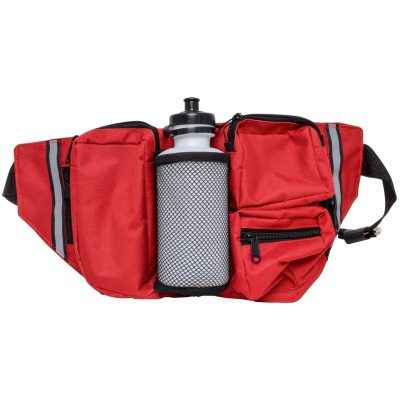 Valterra A10-2016VP 5-Pocket Dog Walking Waist Pack - Red