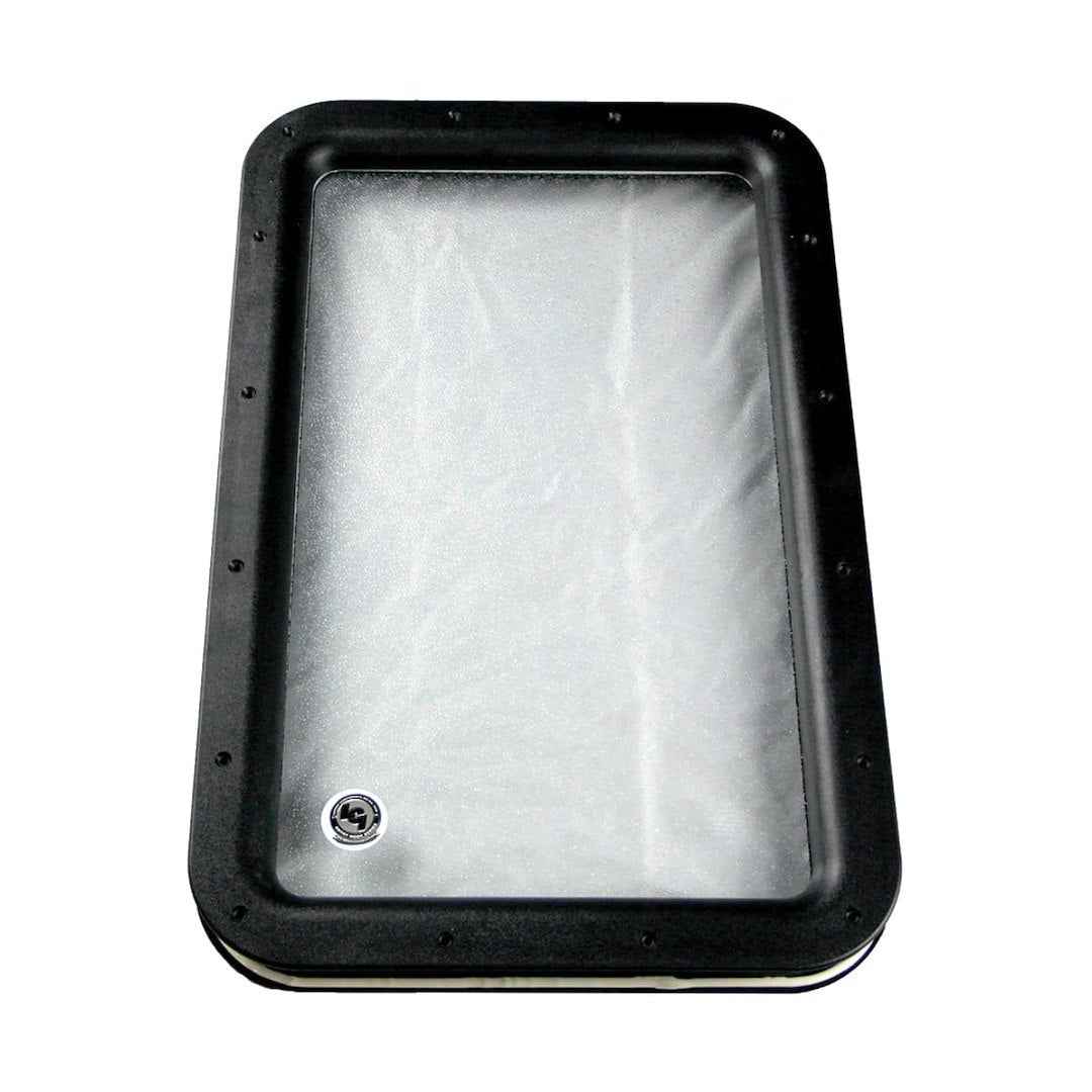 Lippert 363370 Entry-Door Window Frame - Black