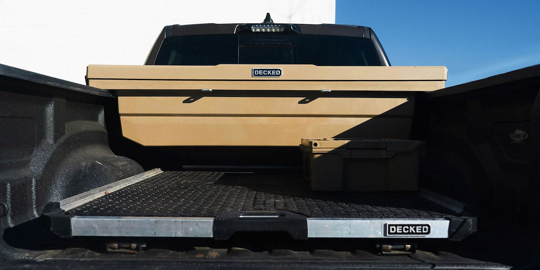 Decked Dtb2t22-Wht White Tool Box 2.0 for 2022+ Tundra