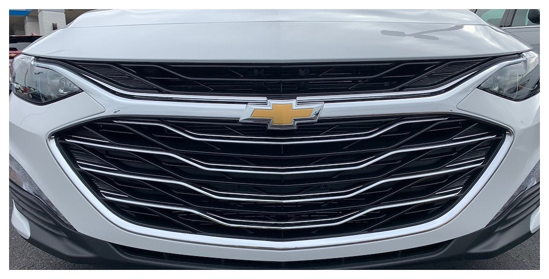Coast To Coast GI504 Malibu Chrome Bar Grille Overlay - image 2