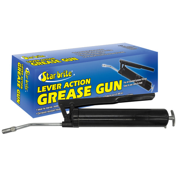 Star Brite 028704 Lever Grease Gun for 3-Ounce Cartridges