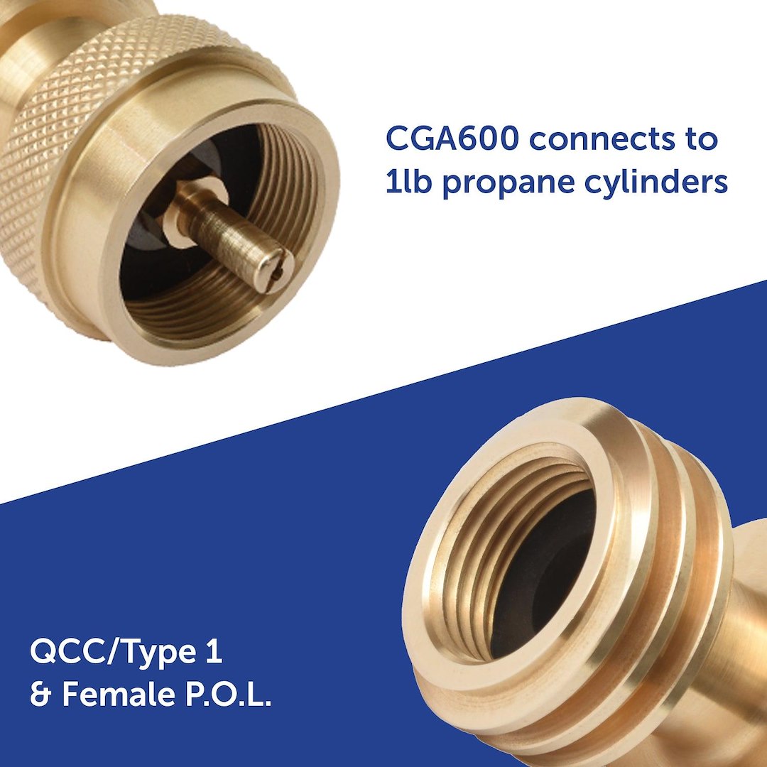 Flame King Ab227 Propane Adapter Fitting - image 5
