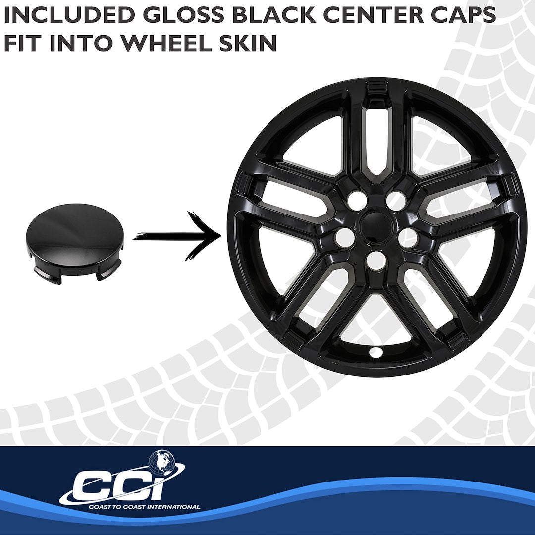 Coast To Coast IMP521BLK Explorer Active Black Wheel Skins - image 4