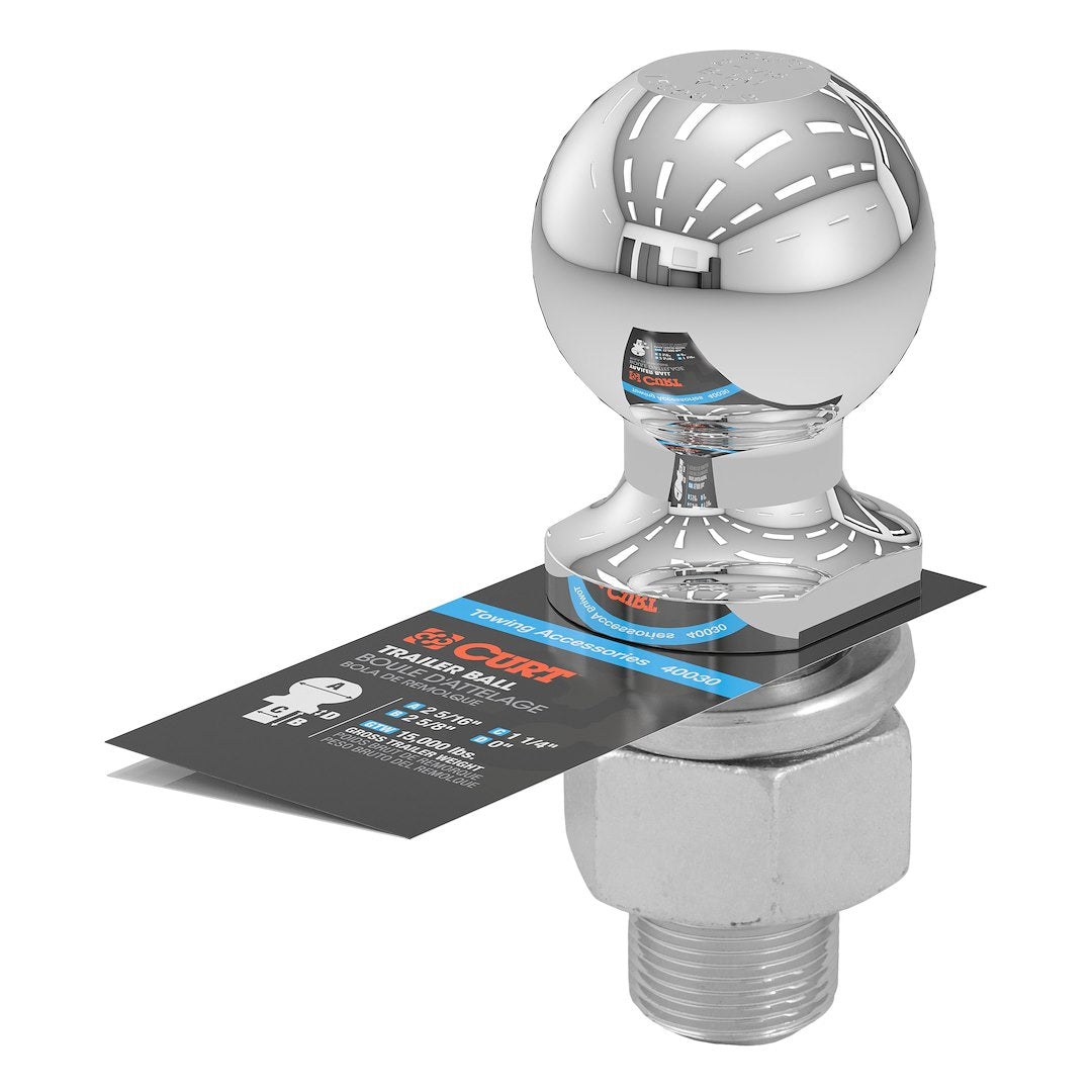 Curt 40030 Trailer Hitch Ball - image 2