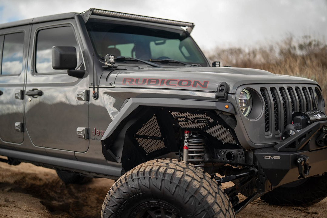 DV8 Offroad FDGL-09 Armor Flat Fender Flares