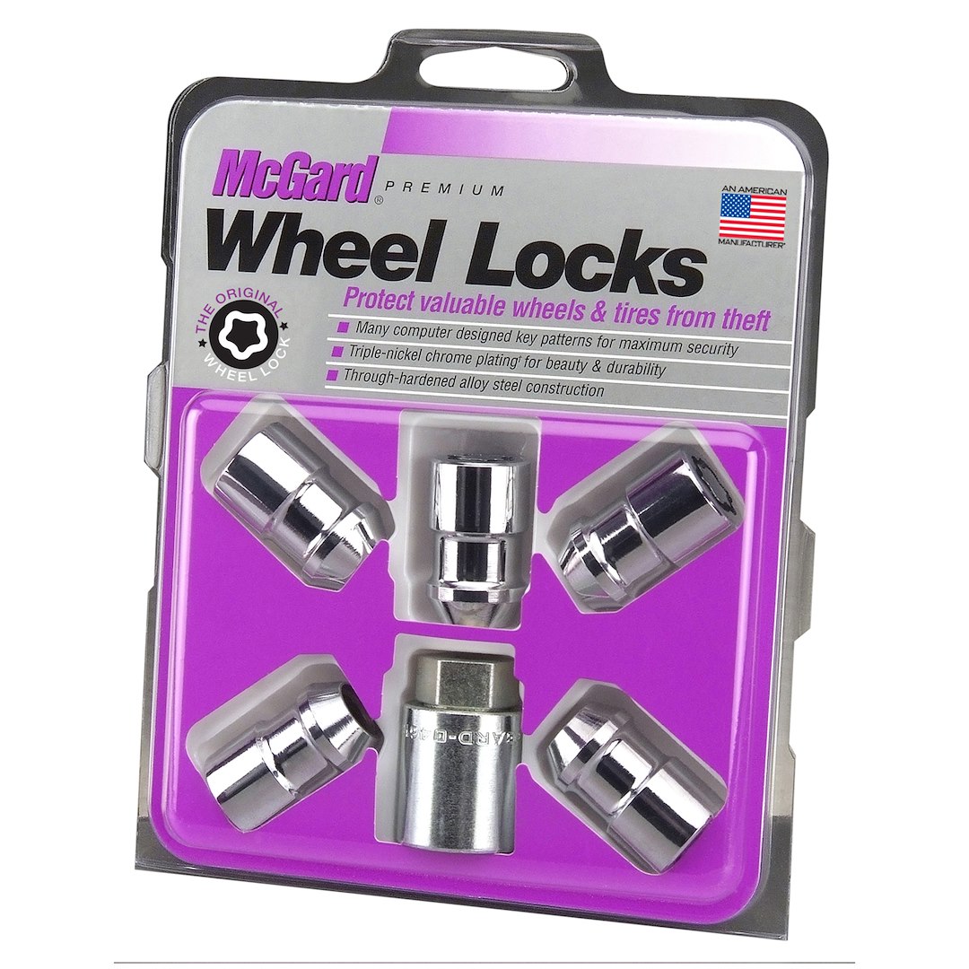 McGard 24537 Spare Tire and Road Wheel 5-Lock Set