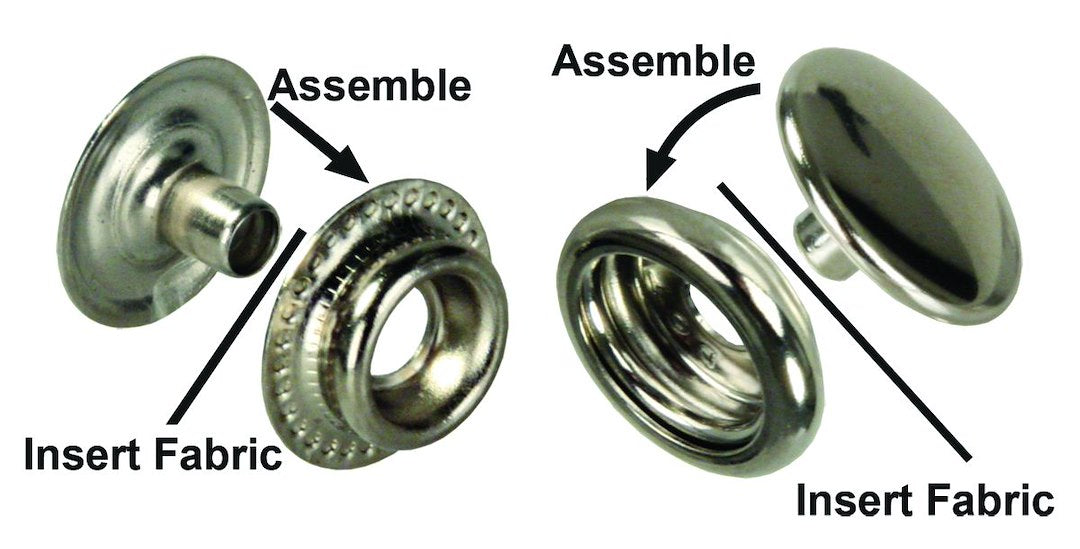JR Products Twist Fastener (81575) – Attachment Type: Snap-In