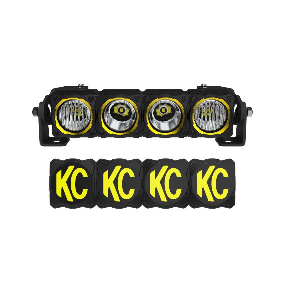 KC Hilites 0291 Flex Era 10-Inch LED Light Bar Kit