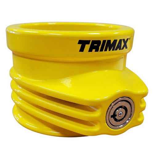 Trimax Locks TFW60 Trailer King Pin Lock - Yellow