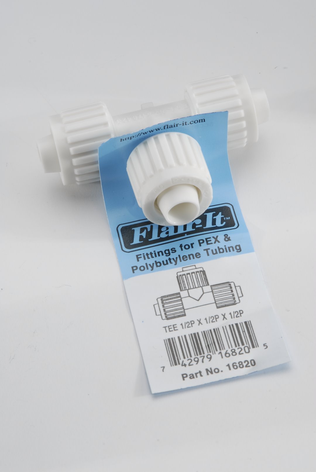 Elkhart Supply Flair-it Tee Fresh Water Fitting 16820