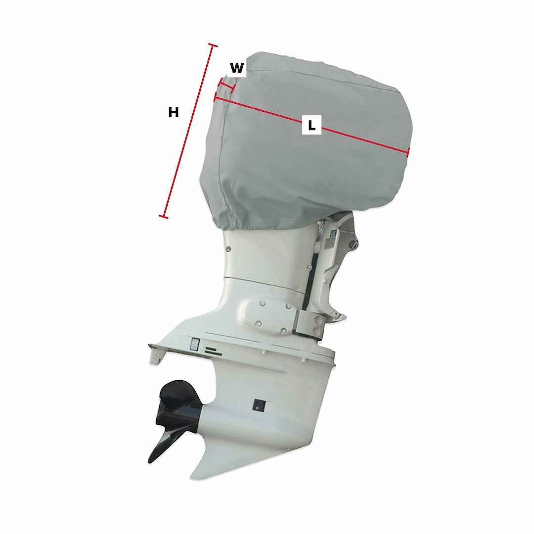 Carver 70001S-11 Outboard Motor Cover - 10 HP