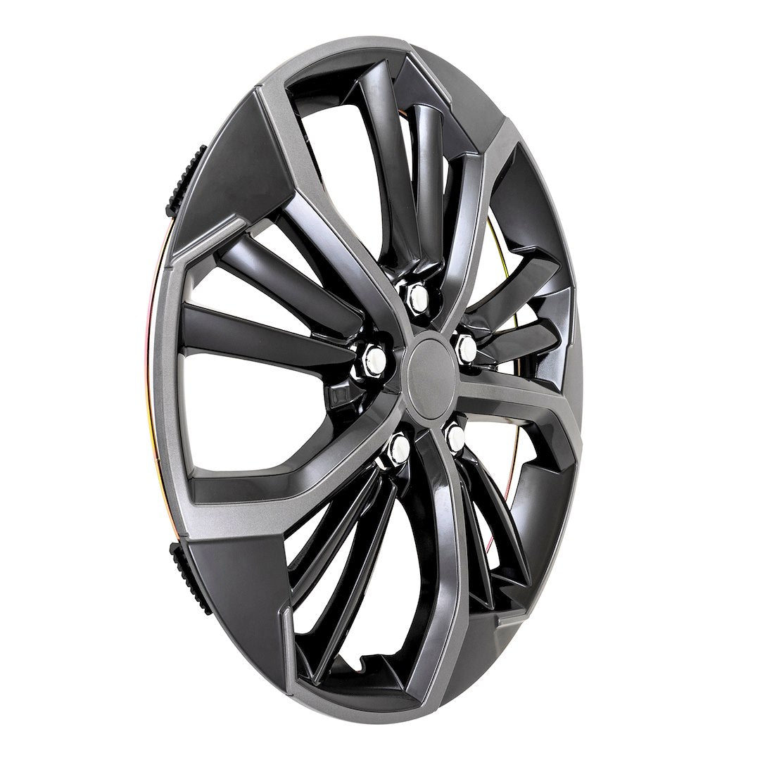 Coast To Coast 56716CB Black/Silver 16-Inch Wheel Covers - image 2