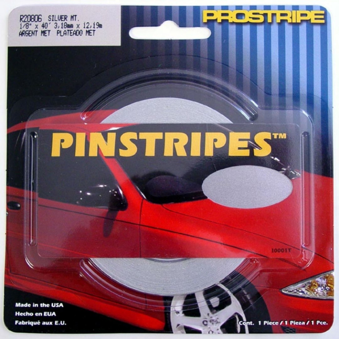 Trimbrite R20806 Silver Metallic ProStripe Pinstripe Tape