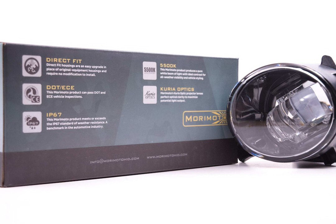 Morimoto LF190 XB 9W LED Type N Fog Lights, Pair