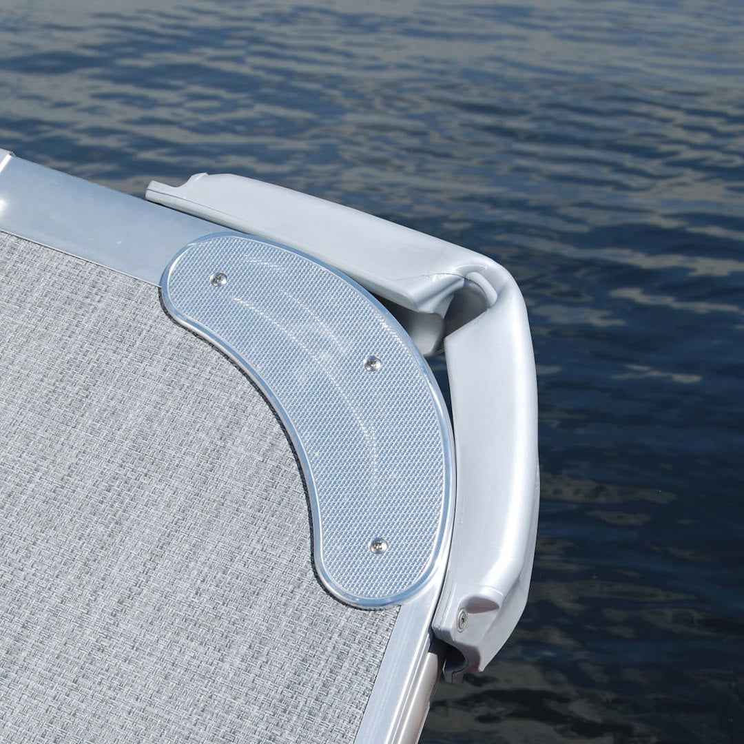 Taylor Made 31038 Pontoon Corner-Gard Fender - Silver