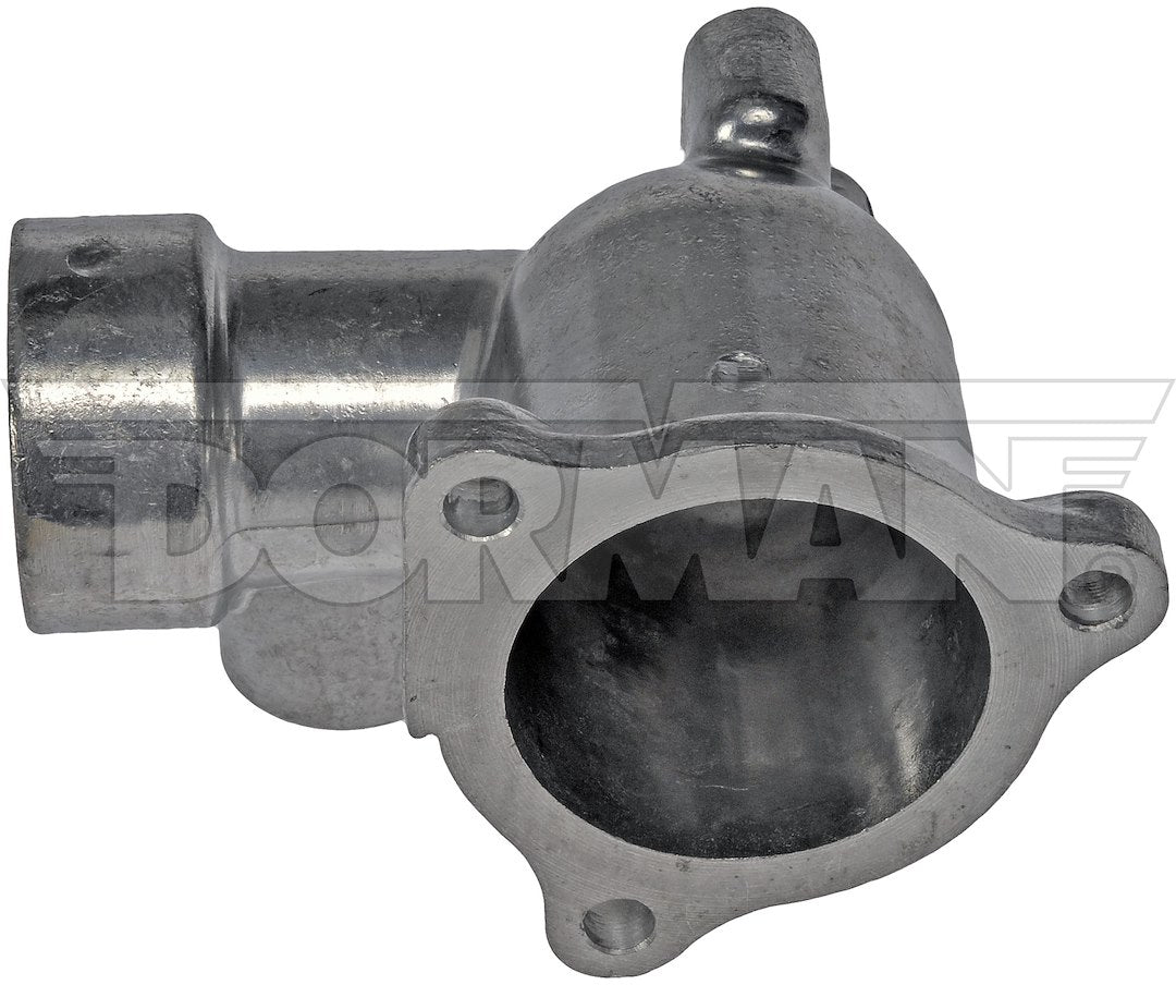 Dorman 9025933 Silver 90-Degree Metal Thermostat Housing - image 2