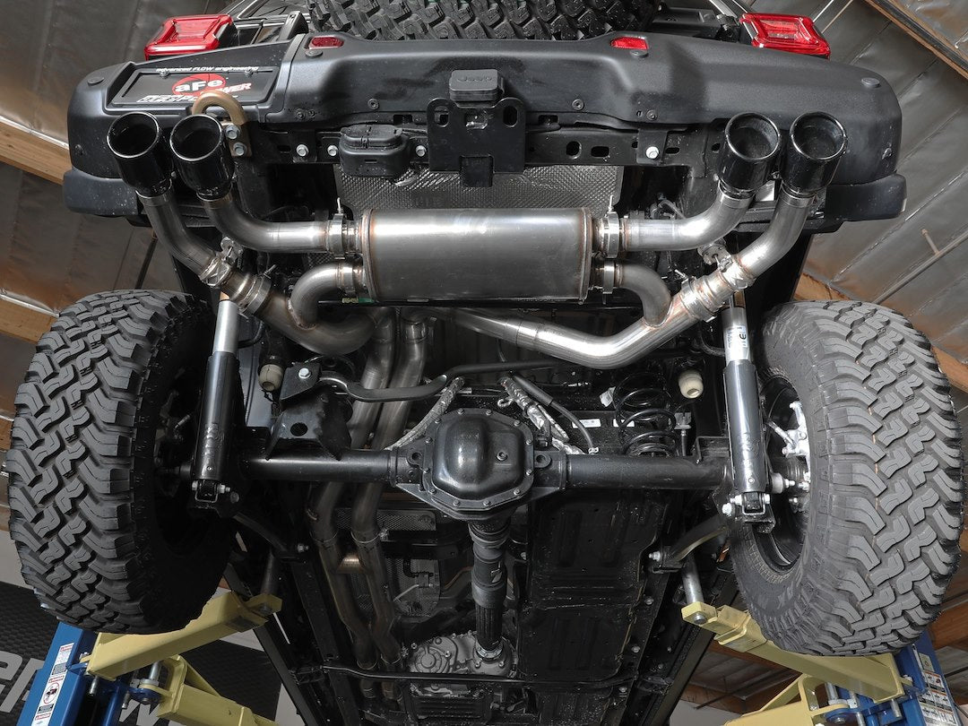 Advanced FLOW Engineering Vulcan Cat-Back System Dual Dual Exhaust System Kit 49-38098-B - image 4