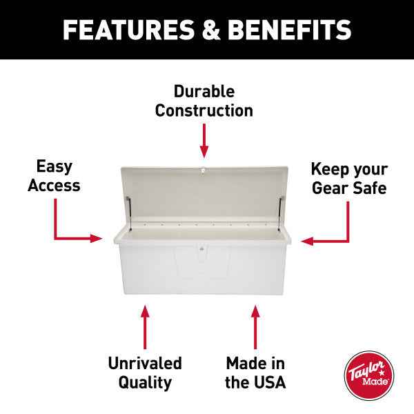 Taylor Made 83554 Dock Storage Box - 28-1/4 in