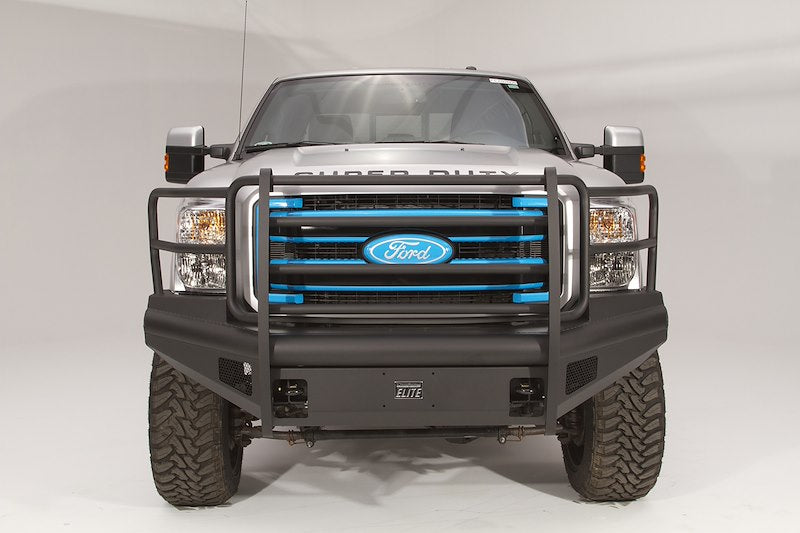Fab Fours Black Steel Elite Front Bumper – FS11-Q2560-1
