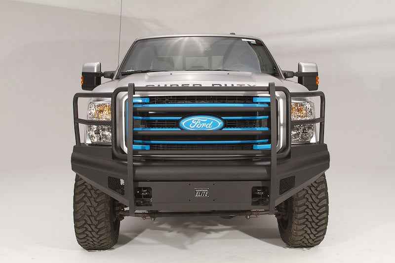 Fab Fours Black Steel Elite Front Bumper – FS11-Q2560-1