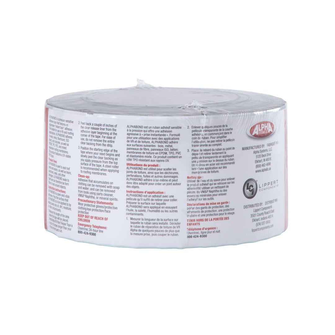 Lippert 862408 TPO-Faced Roof Repair Tape - 3 in x 50 ft, White