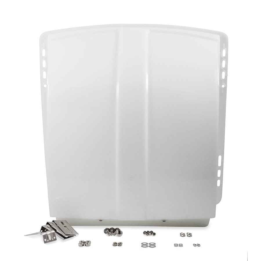Camco 40433 Roof Vent Cover - 14 x 14 in Vents, White