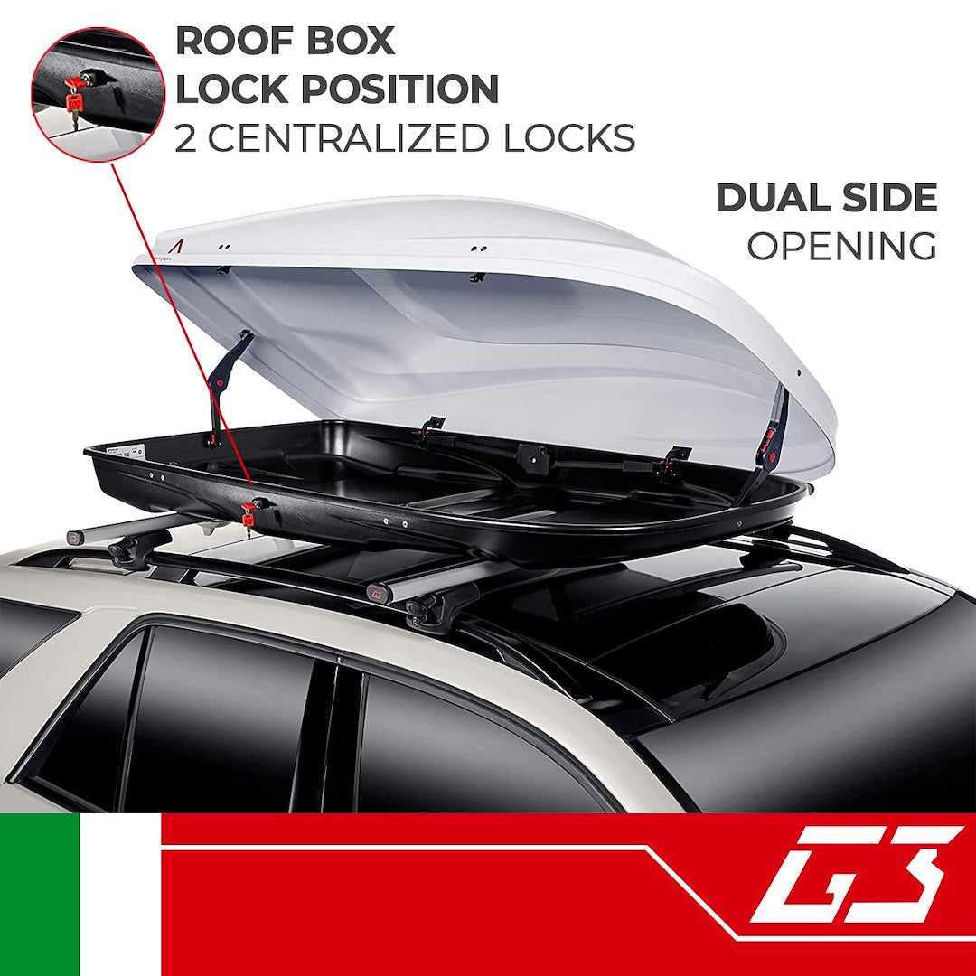 G3 S.P.A. 22.446 White ABS Spark 520 Cargo Carrier