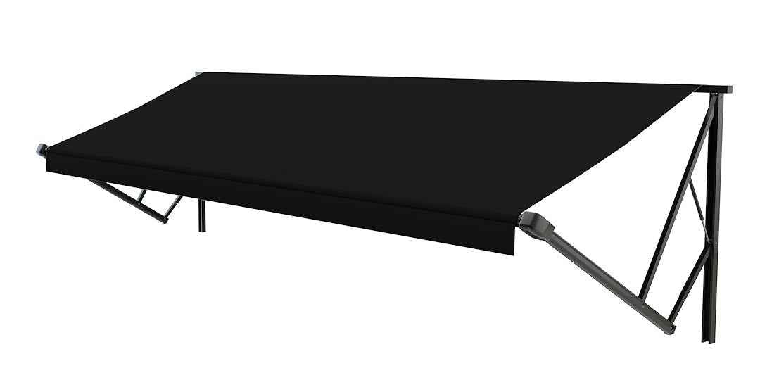 Lippert V000329698 RV Patio Awning - 12 ft, Solid Black
