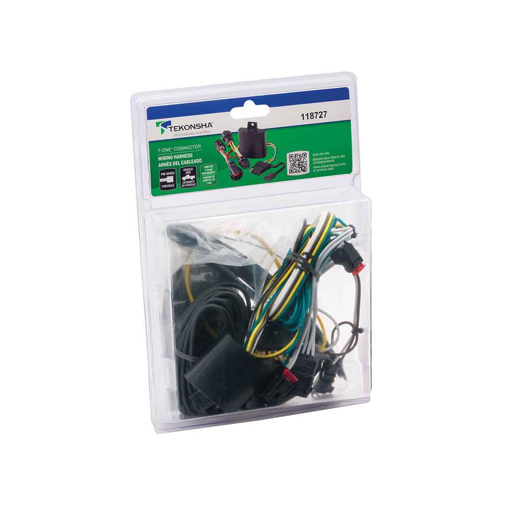 Tekonsha 118727 4-Flat Trailer Wiring for Jeep Grand Cherokee