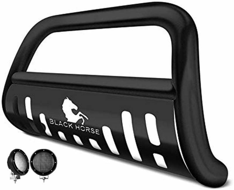 Black Horse Offroad BB096410A-SP-PLFB Bull Bar with skid plate - image 4