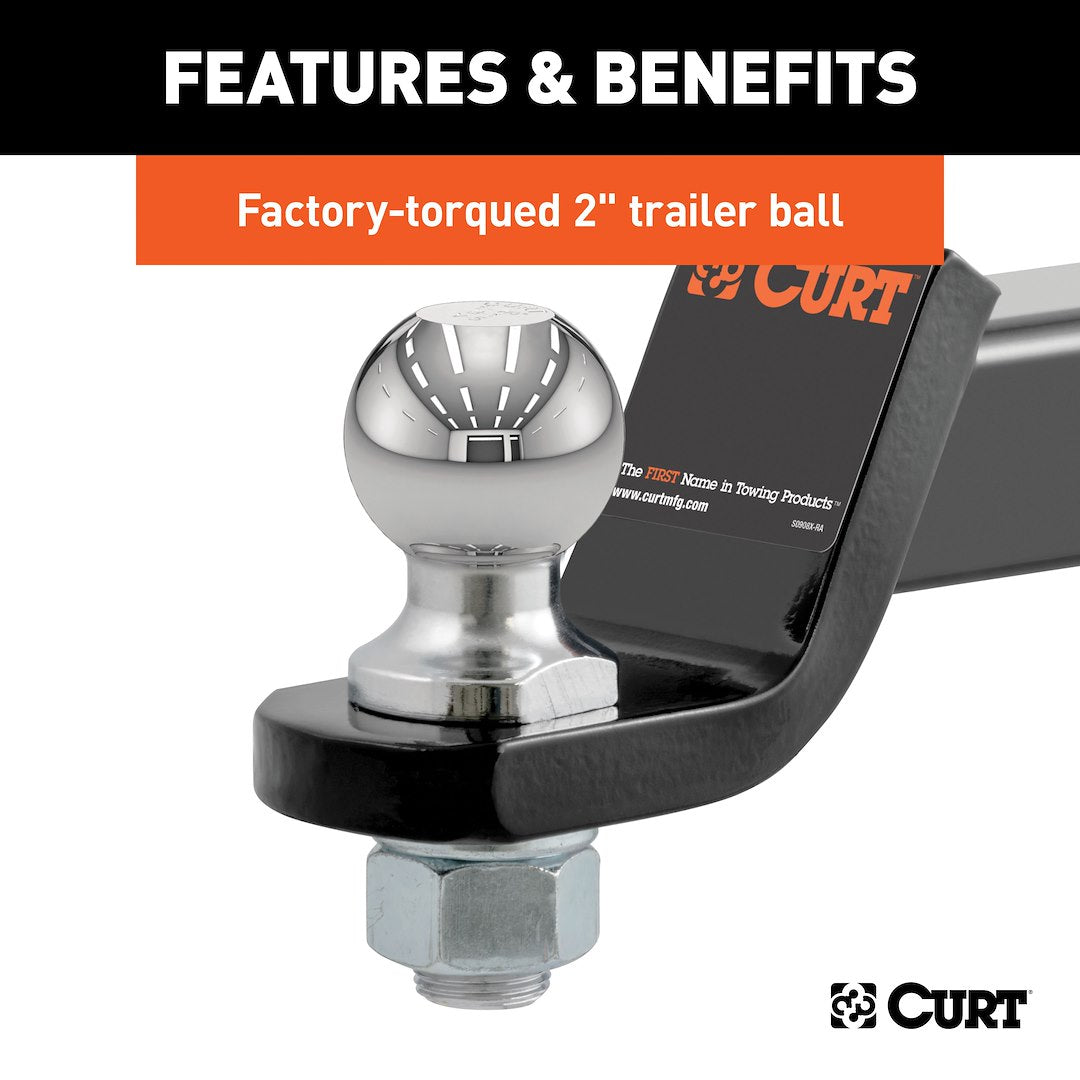 Curt 45836 Trailer Hitch Ball Mount - image 5