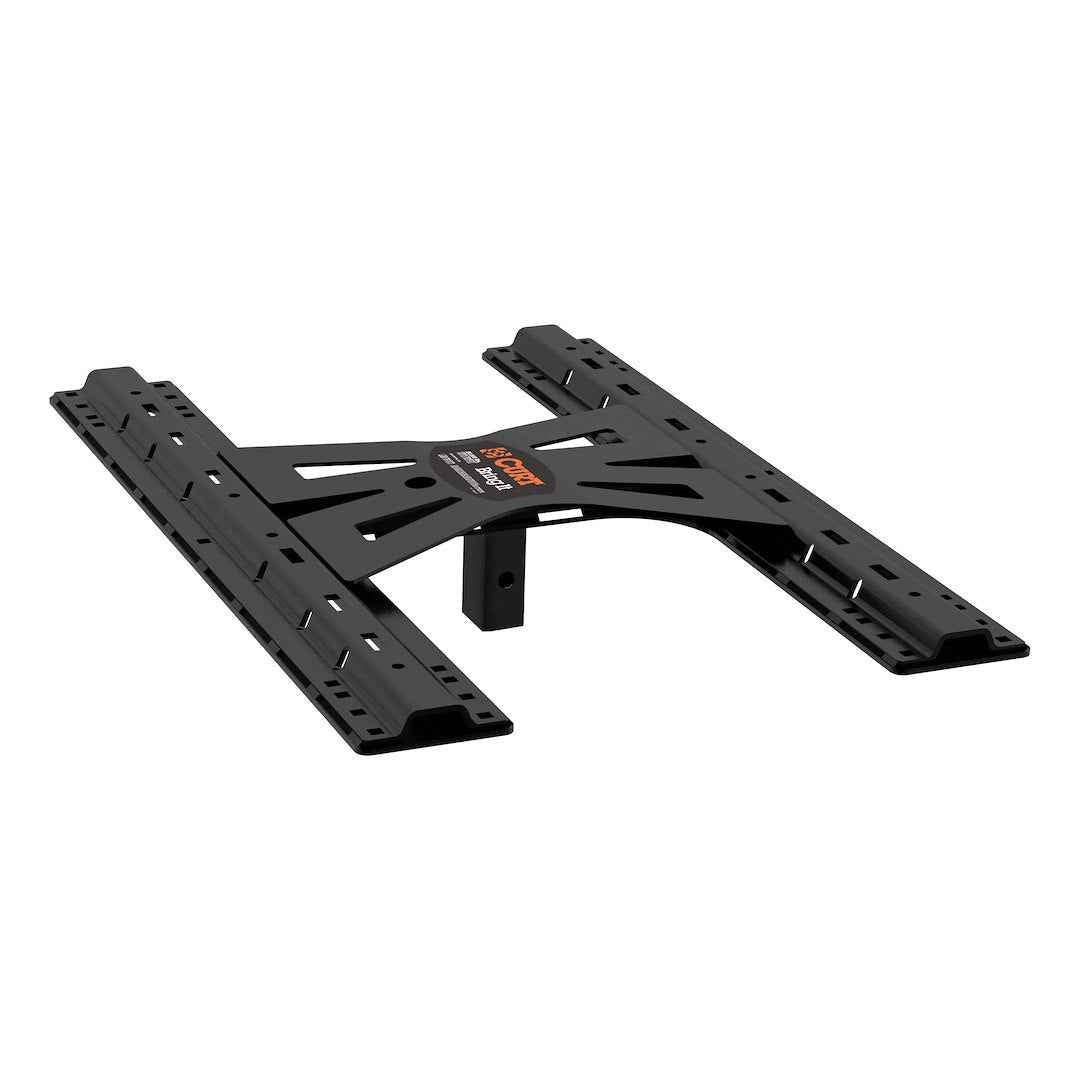 CURT 16310 X5 Gooseneck-to-5th-Wheel Adapter - Square Shank, 20K
