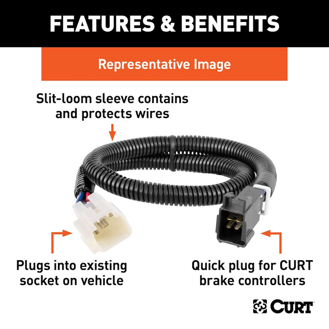 Curt 51533 Trailer Brake Control Wiring Harness - image 4