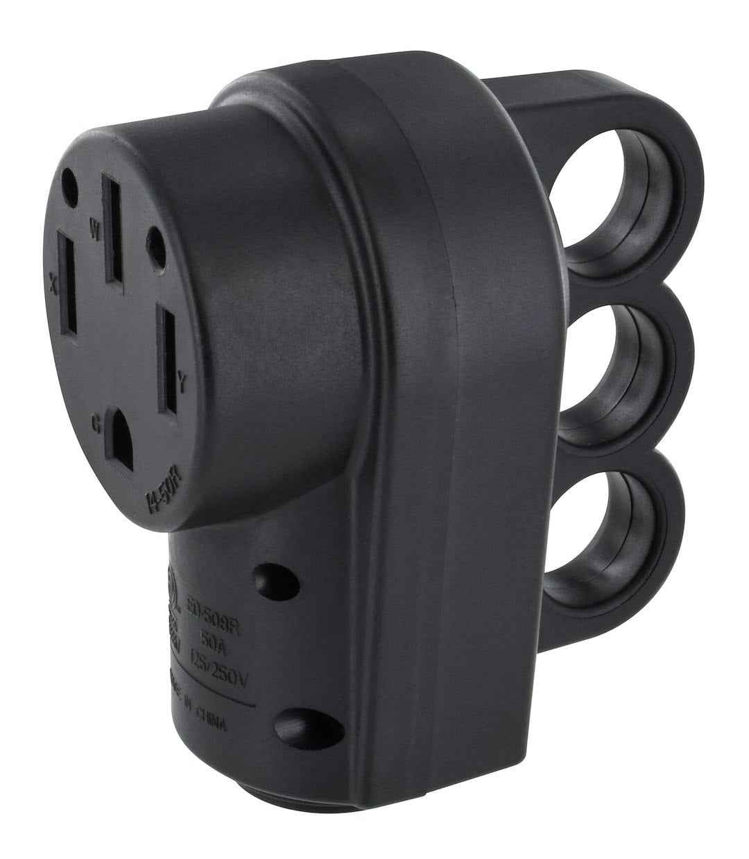 Valterra A10-R50VP 50A RV Cord-End Female Receptacle with Handle