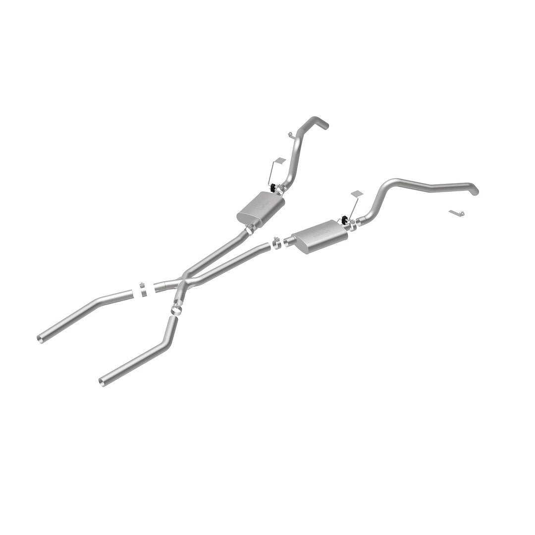 MagnaFlow 15896 Dual Crossmember-Back Exhaust Kit with Tru-X