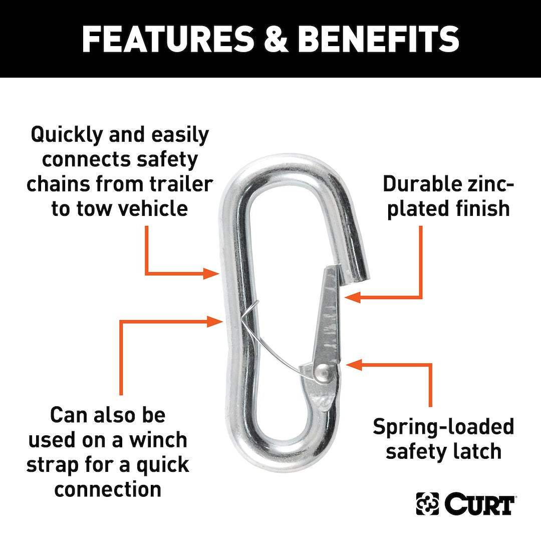 CURT Trailer Safety Chain Hook (81288)